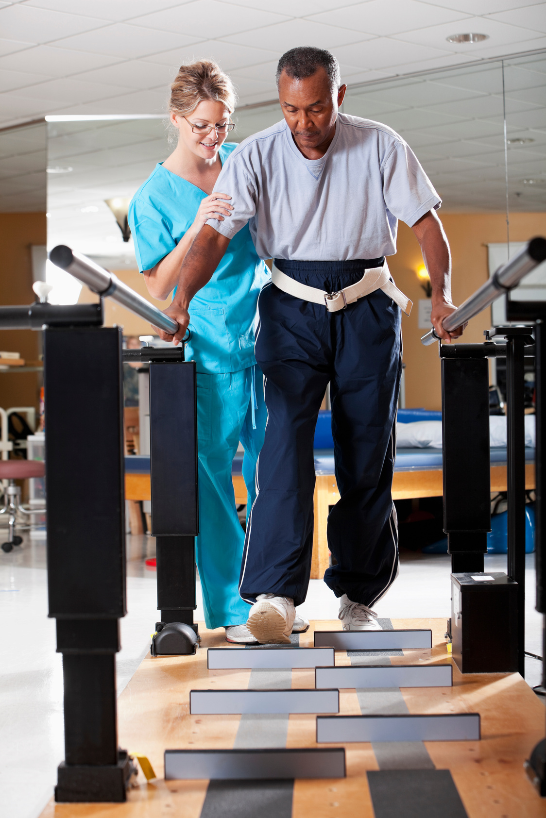 Gait training physical therapy